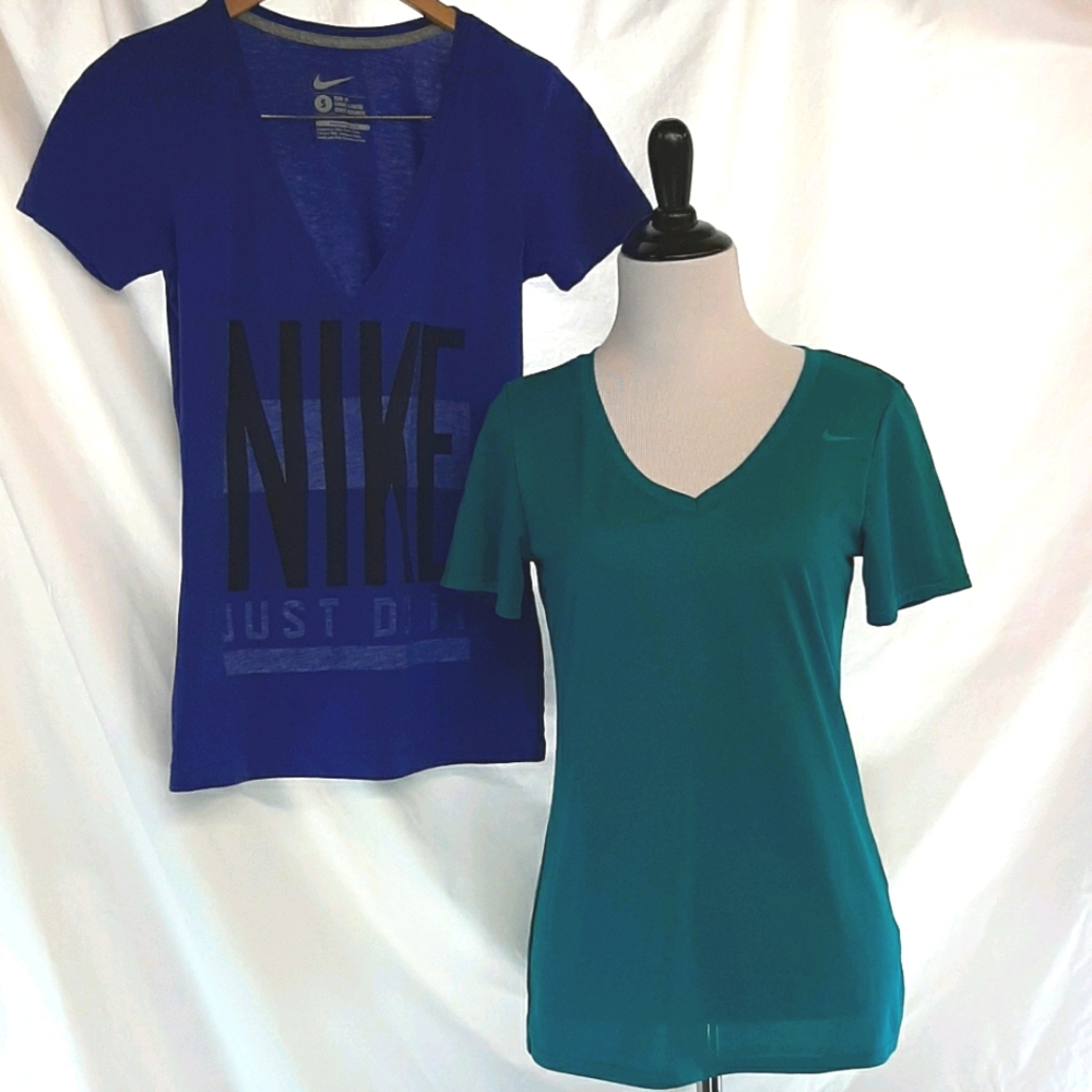 Nike Athletic V-Neck Tees